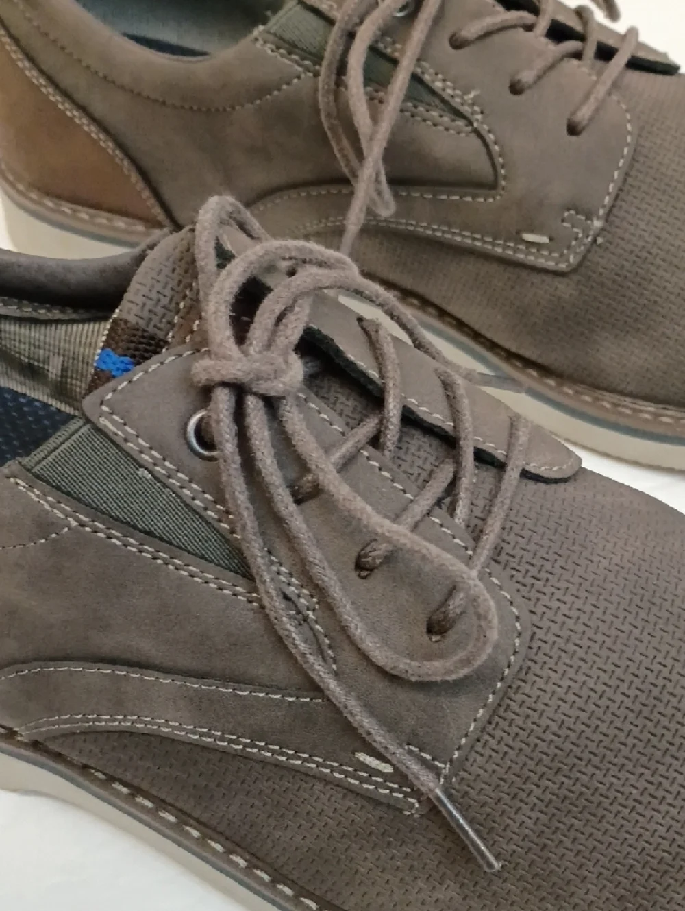 Nunn Bush Gray Suede Lace Up Oxford Shoes Comfort Casual Size 12
